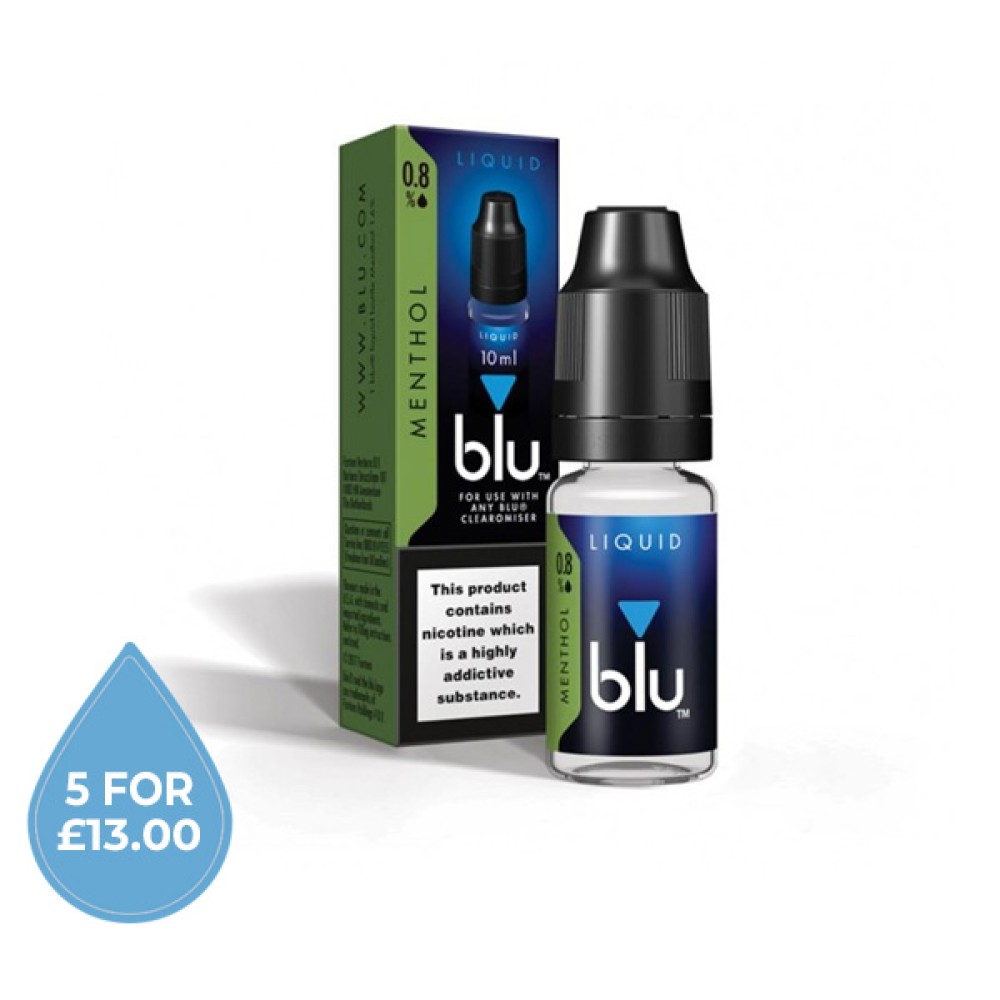 Blu Menthol E-Liquid 10ml | LIQUIDS | ECigs-Direct