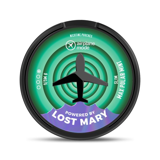 Lost Mary Airplane Mode Nicotine Pouch  - Polar Mint