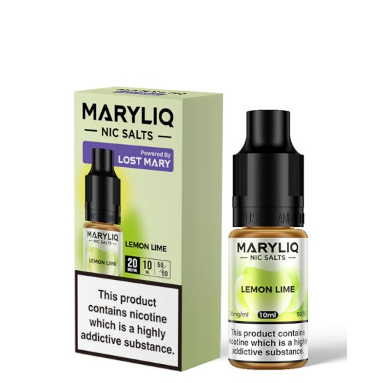 MARYLIQ Lost Mary Nic Salts - Lemon Lime 20mg