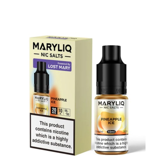 MARYLIQ Lost Mary Nic Salts - Pineapple Ice 20mg