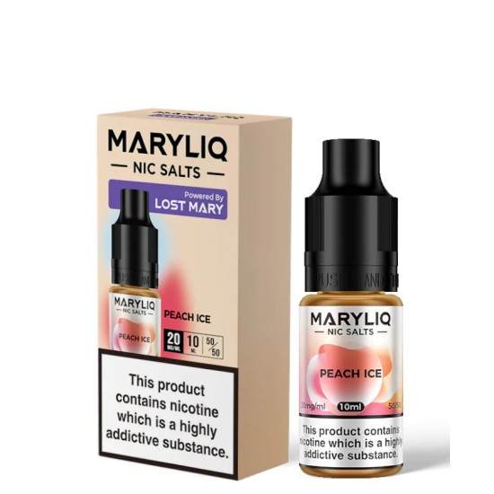 MARYLIQ Lost Mary Nic Salts - Peach Ice 20mg