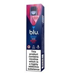 blu Bar Berry Mix 1000 Disposable
