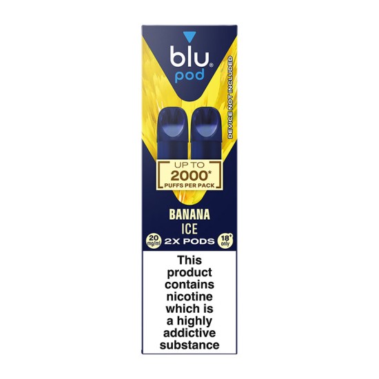 blu Bar Pods - Banana Ice