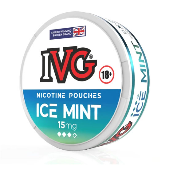 IVG Nicotine Pouches  - Ice Mint 