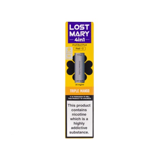 Lost Mary 4-in-1 Prefilled Pods - Triple Mango 