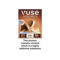 Vuse Creamy Tobacco Extra intense ePods 20mg