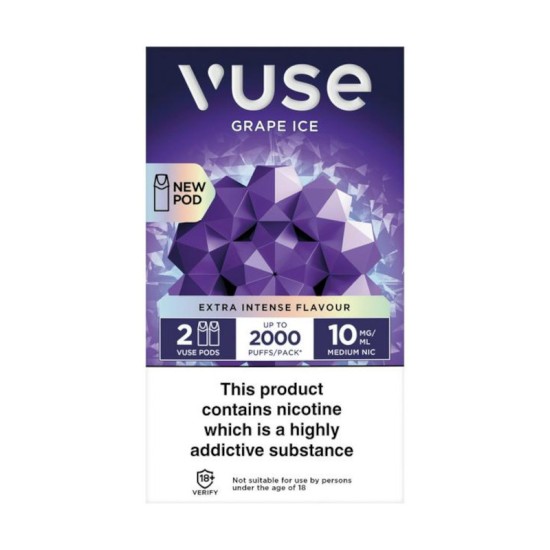 Vuse Grape Ice Extra Intense ePods 10mg