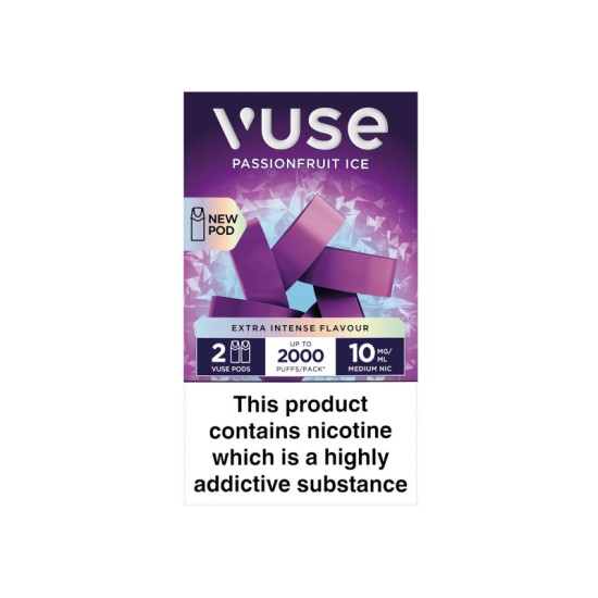 Vuse Passionfruit Ice Extra Intense ePods 10mg