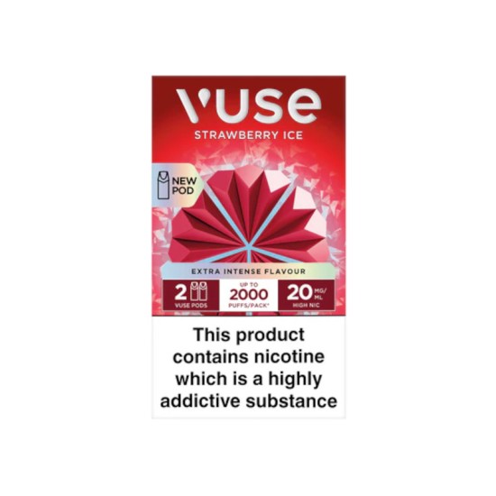 Vuse Strawberry Ice Extra Intense ePods 20mg