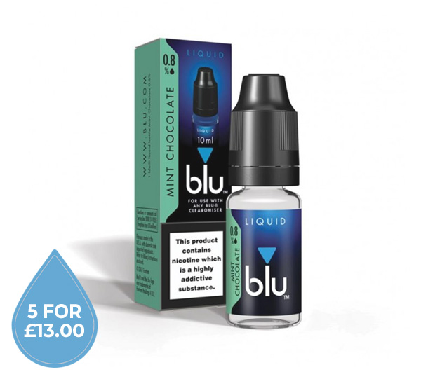 Blu Mint Chocolate 0.8 E Liquid 10ml