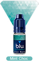 blu mint chocolate eliquid